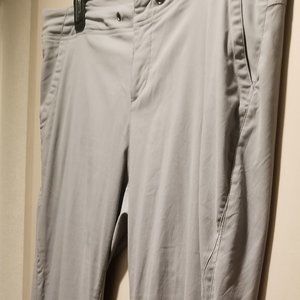 Columbia Anytime Outdoor Omni boot cut pants size 12 grey/green - no drawstring